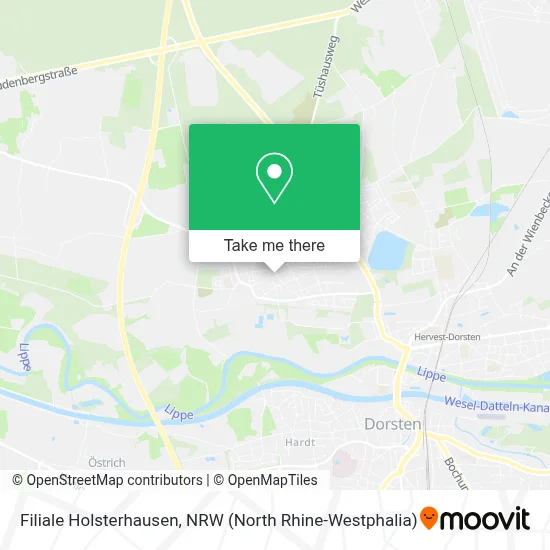 Filiale Holsterhausen map