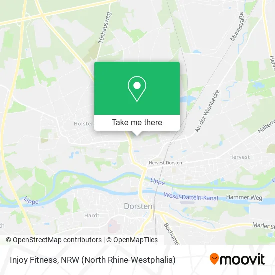 Injoy Fitness map