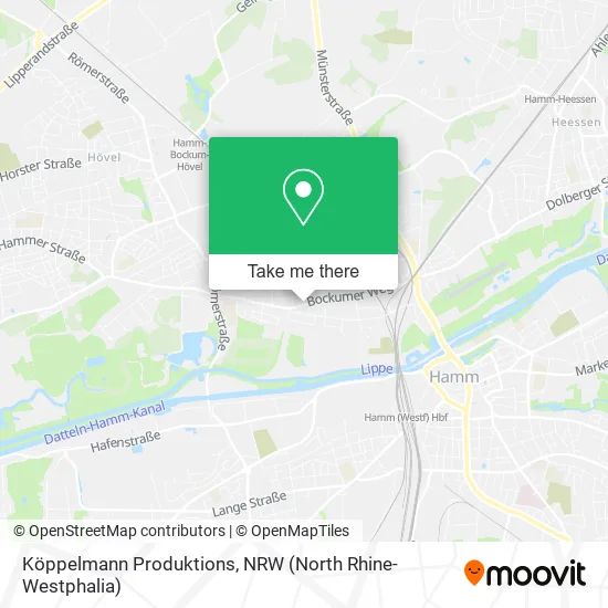Köppelmann Produktions map