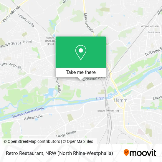 Карта Retro Restaurant