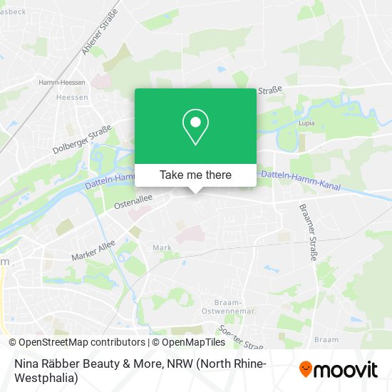 Nina Räbber Beauty & More map