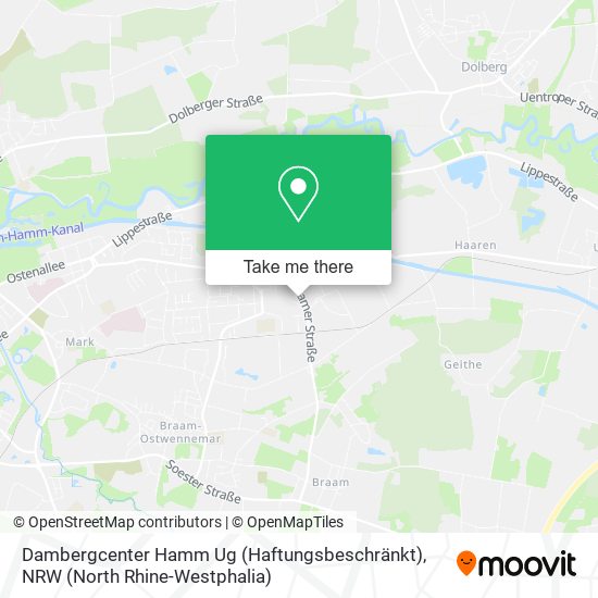 Dambergcenter Hamm Ug (Haftungsbeschränkt) map