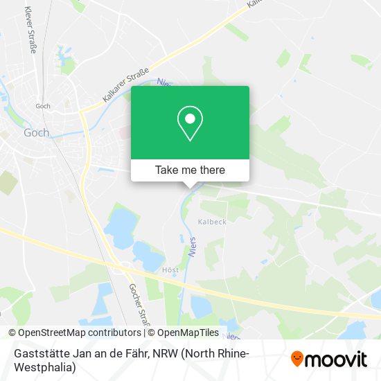 Gaststätte Jan an de Fähr map