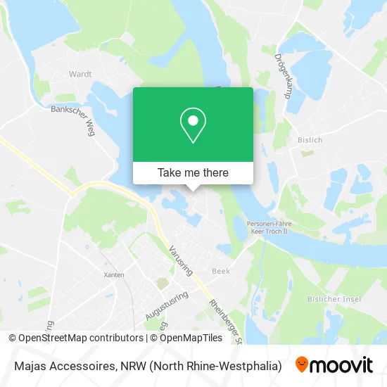 Majas Accessoires map