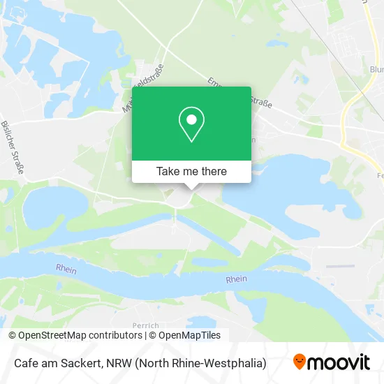 Карта Cafe am Sackert