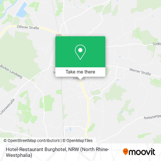 Hotel-Restaurant Burghotel map