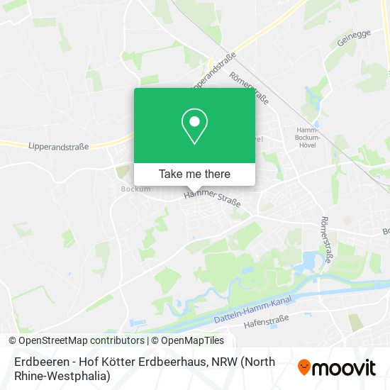 Erdbeeren - Hof Kötter Erdbeerhaus map