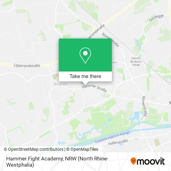 Карта Hammer Fight Academy