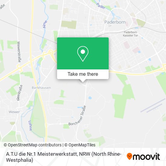 A.T.U die Nr.1 Meisterwerkstatt map