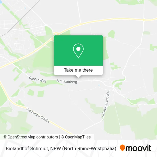 Biolandhof Schmidt map