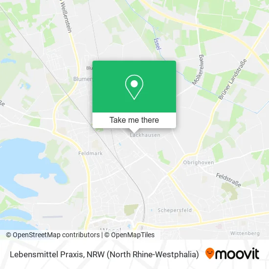 Карта Lebensmittel Praxis