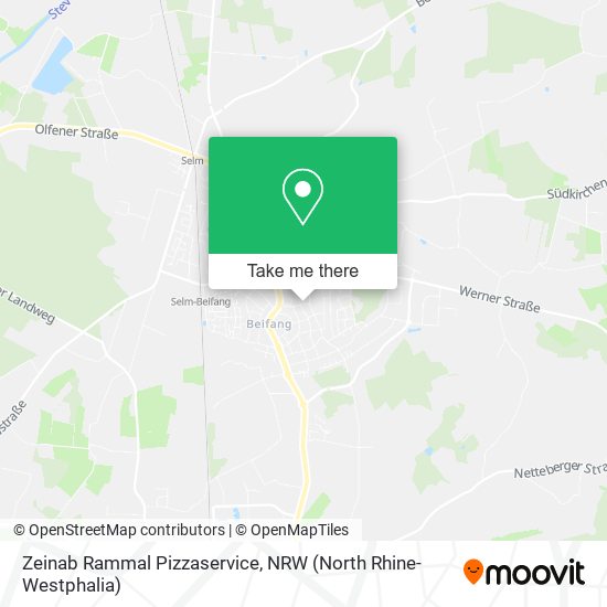Zeinab Rammal Pizzaservice map