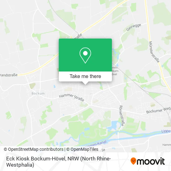 Карта Eck Kiosk Bockum-Hövel