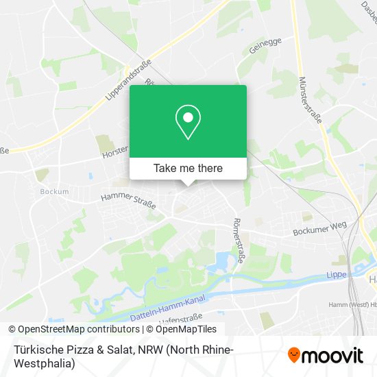 Türkische Pizza & Salat map