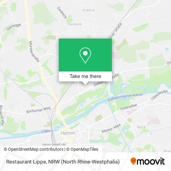 Карта Restaurant Lippe