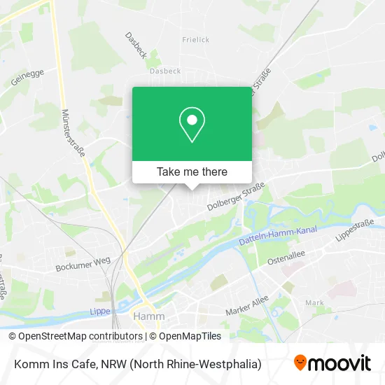 Карта Komm Ins Cafe