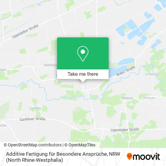 Additive Fertigung für Besondere Ansprüche map