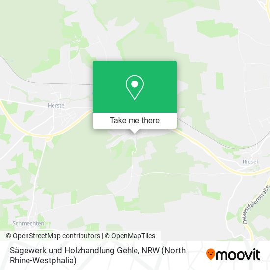 Sägewerk und Holzhandlung Gehle map