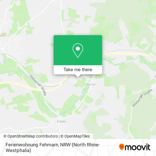 Ferienwohnung Fehmarn map