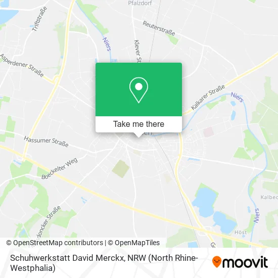 Карта Schuhwerkstatt David Merckx
