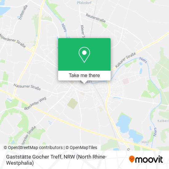 Gaststätte Gocher Treff map
