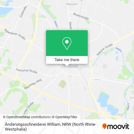 Änderungsschneiderei William map