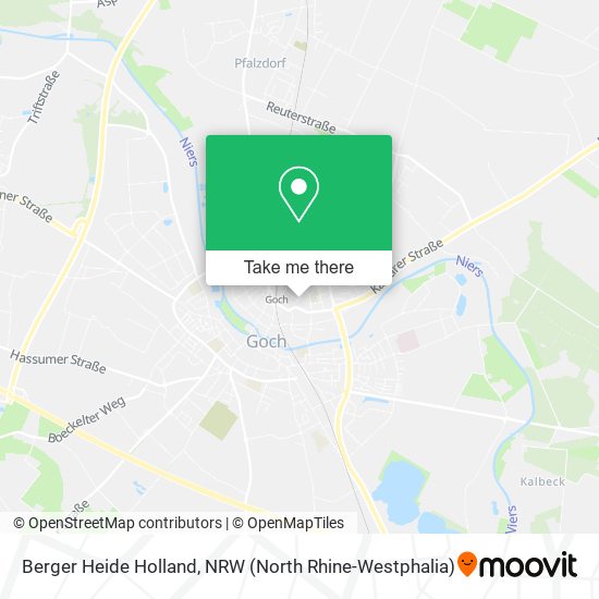 Berger Heide Holland map