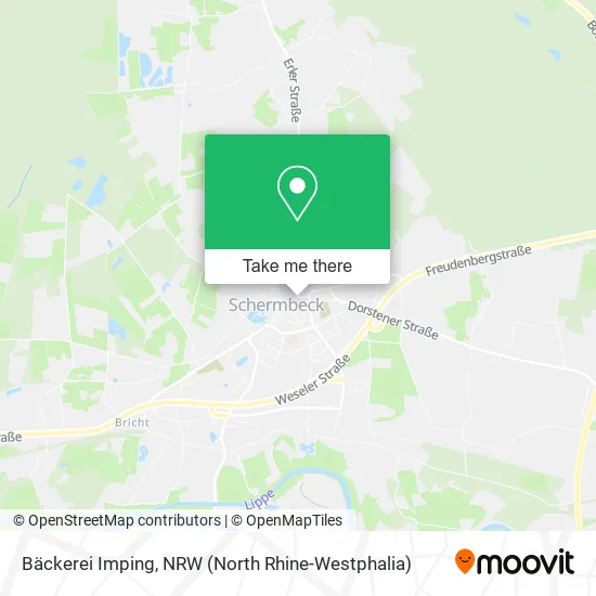 Карта Bäckerei Imping