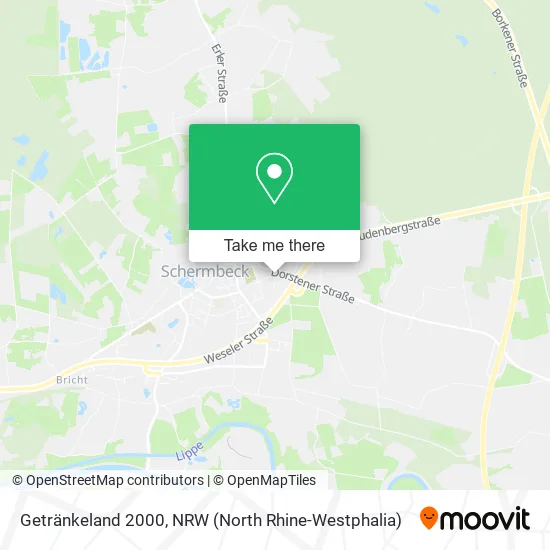 Карта Getränkeland 2000