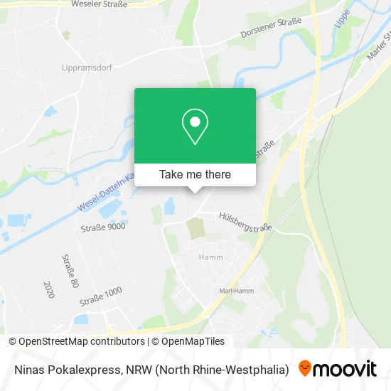 Карта Ninas Pokalexpress