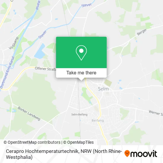 Cerapro Hochtemperaturtechnik map