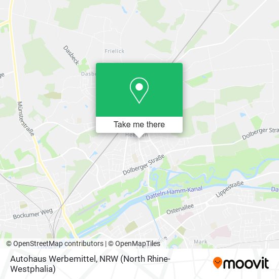 Autohaus Werbemittel map