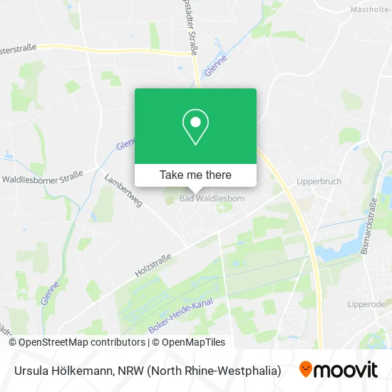 Ursula Hölkemann map