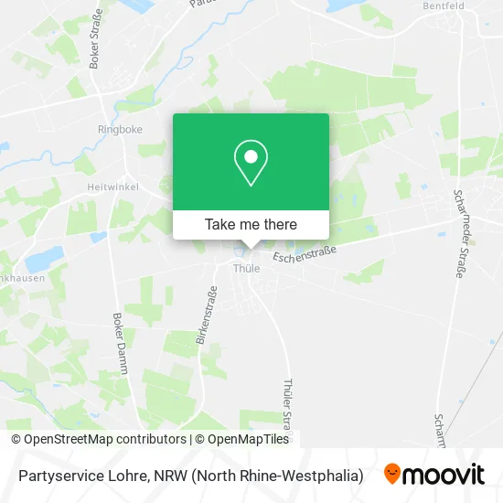Карта Partyservice Lohre