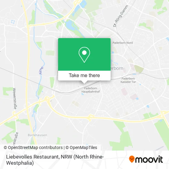 Карта Liebevolles Restaurant