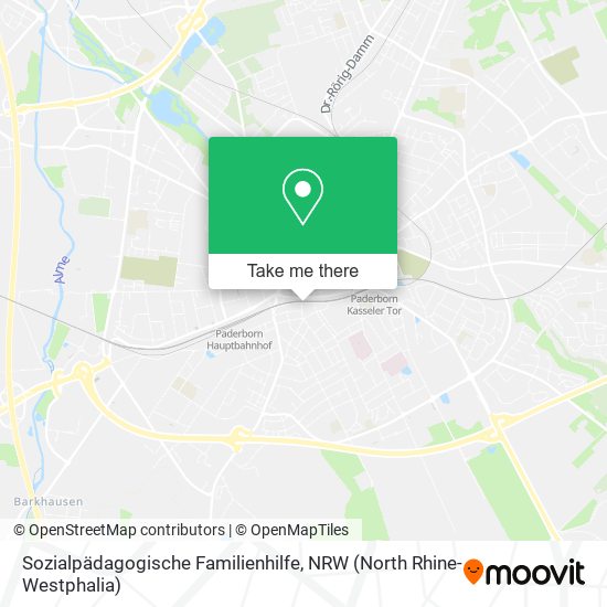 Sozialpädagogische Familienhilfe map