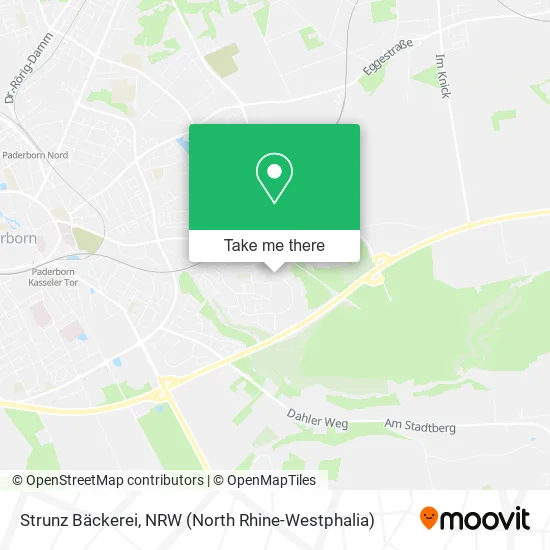 Карта Strunz Bäckerei