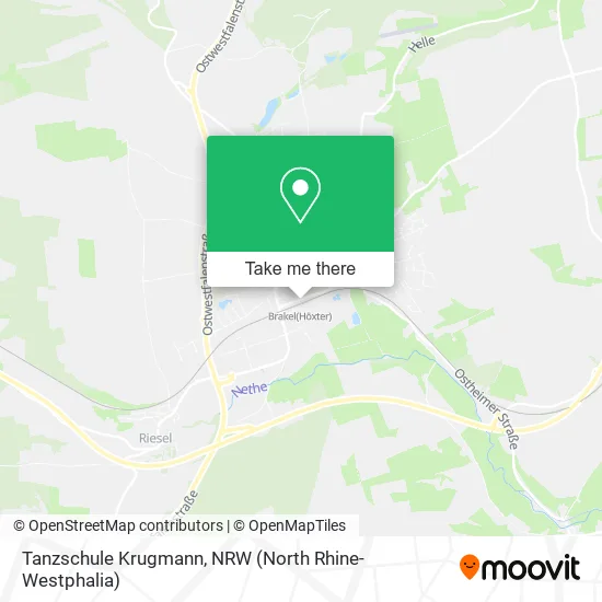 Tanzschule Krugmann map