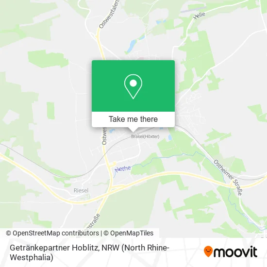 Getränkepartner Hoblitz map