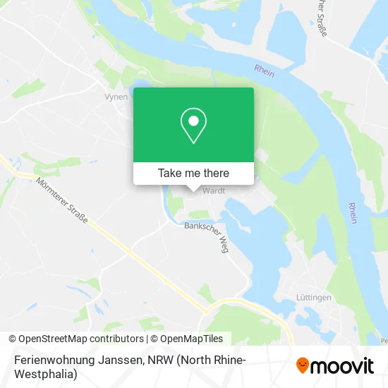 Ferienwohnung Janssen map