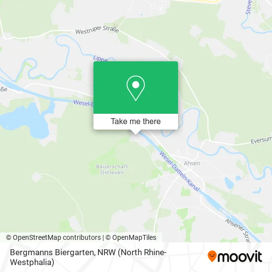 Bergmanns Biergarten map