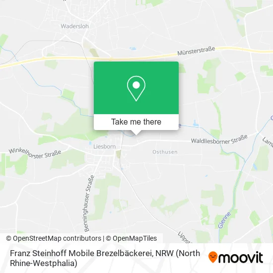 Карта Franz Steinhoff Mobile Brezelbäckerei