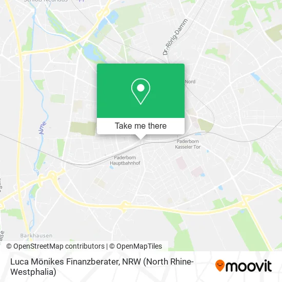 Карта Luca Mönikes Finanzberater