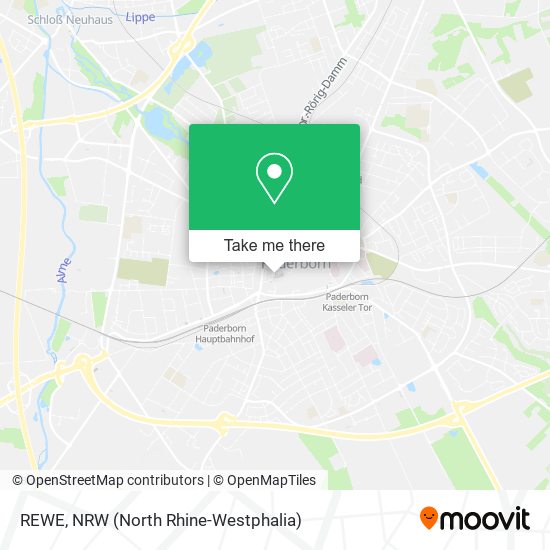 REWE map