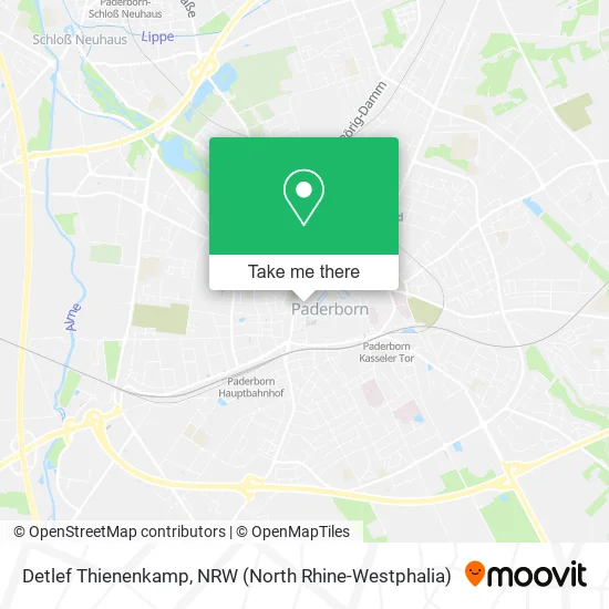 Карта Detlef Thienenkamp
