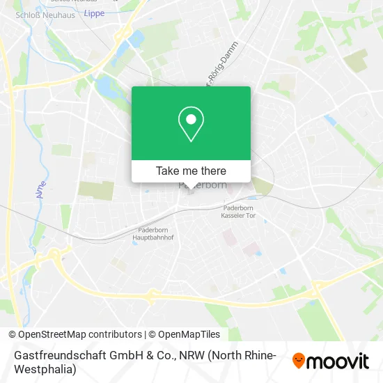 Gastfreundschaft GmbH & Co. map