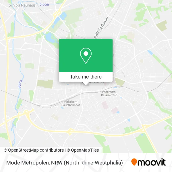 Карта Mode Metropolen