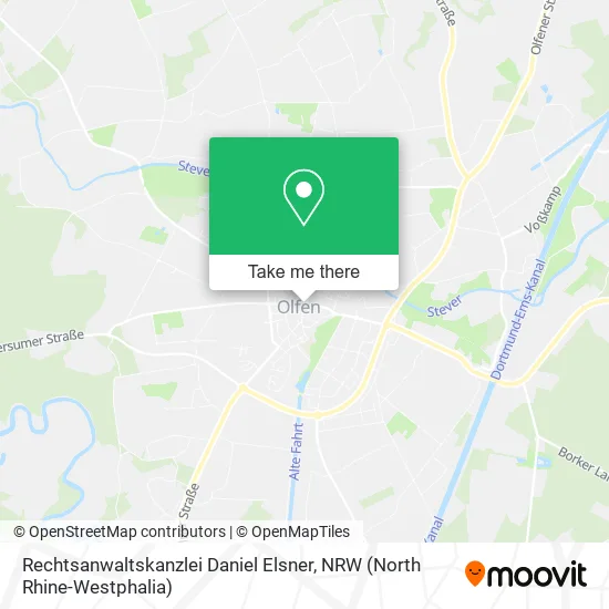 Карта Rechtsanwaltskanzlei Daniel Elsner