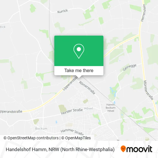 Карта Handelshof Hamm
