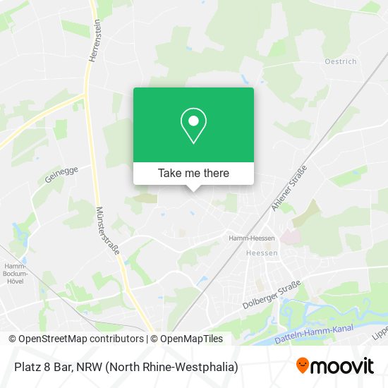 Карта Platz 8 Bar